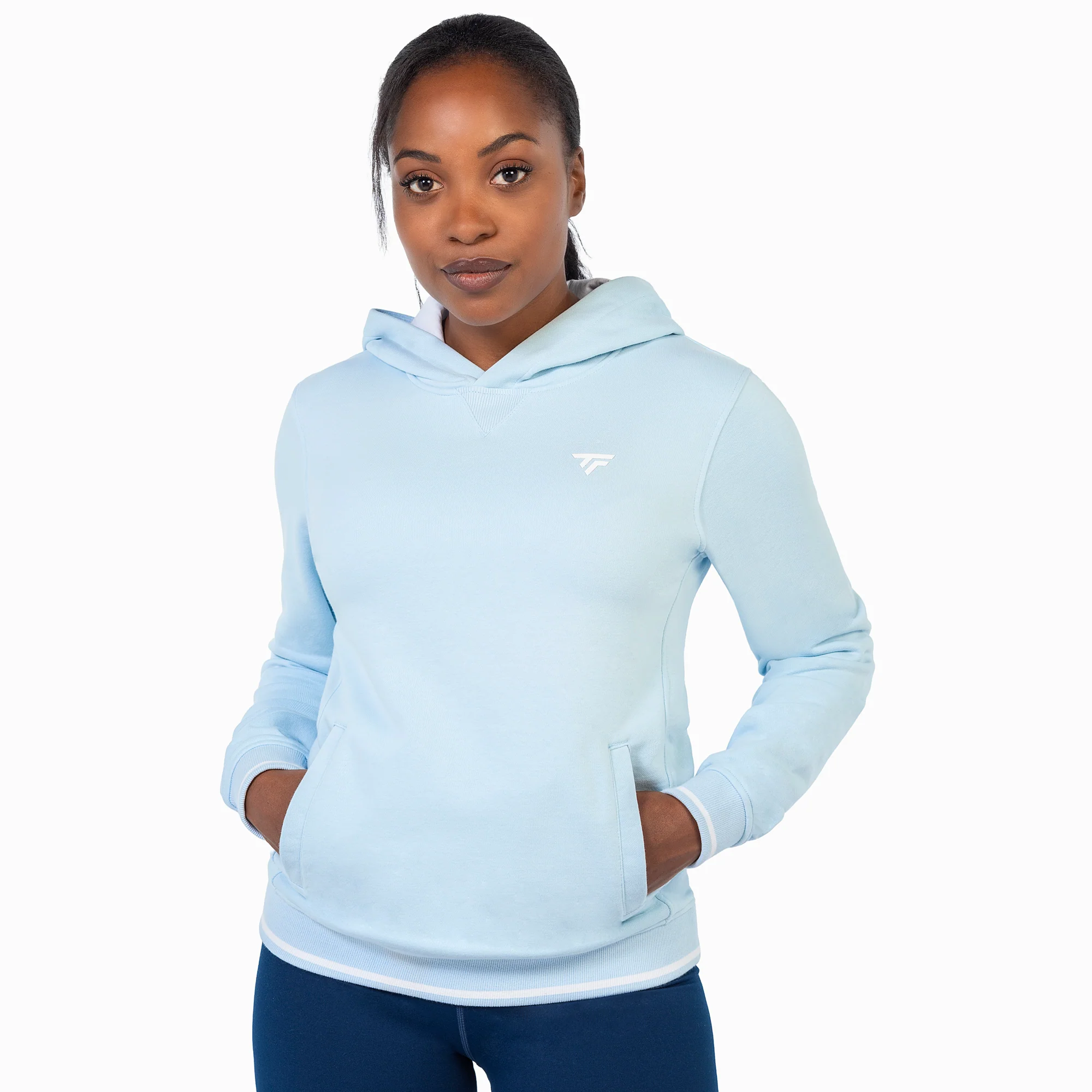 Sweat TERRY HOODIE Glacier Femme - Image 3