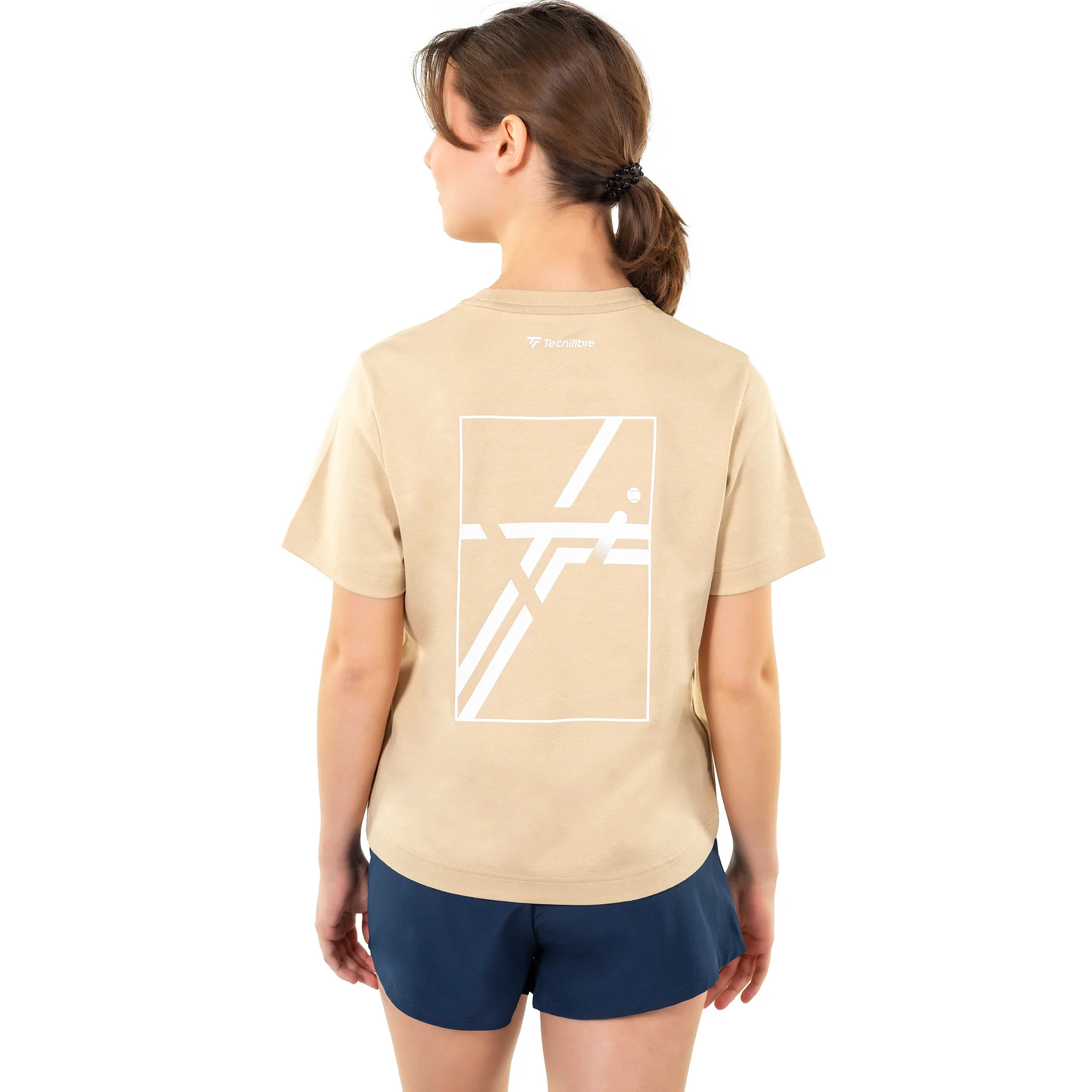 T-shirt Graphic Tee Femme Sand - Image 4