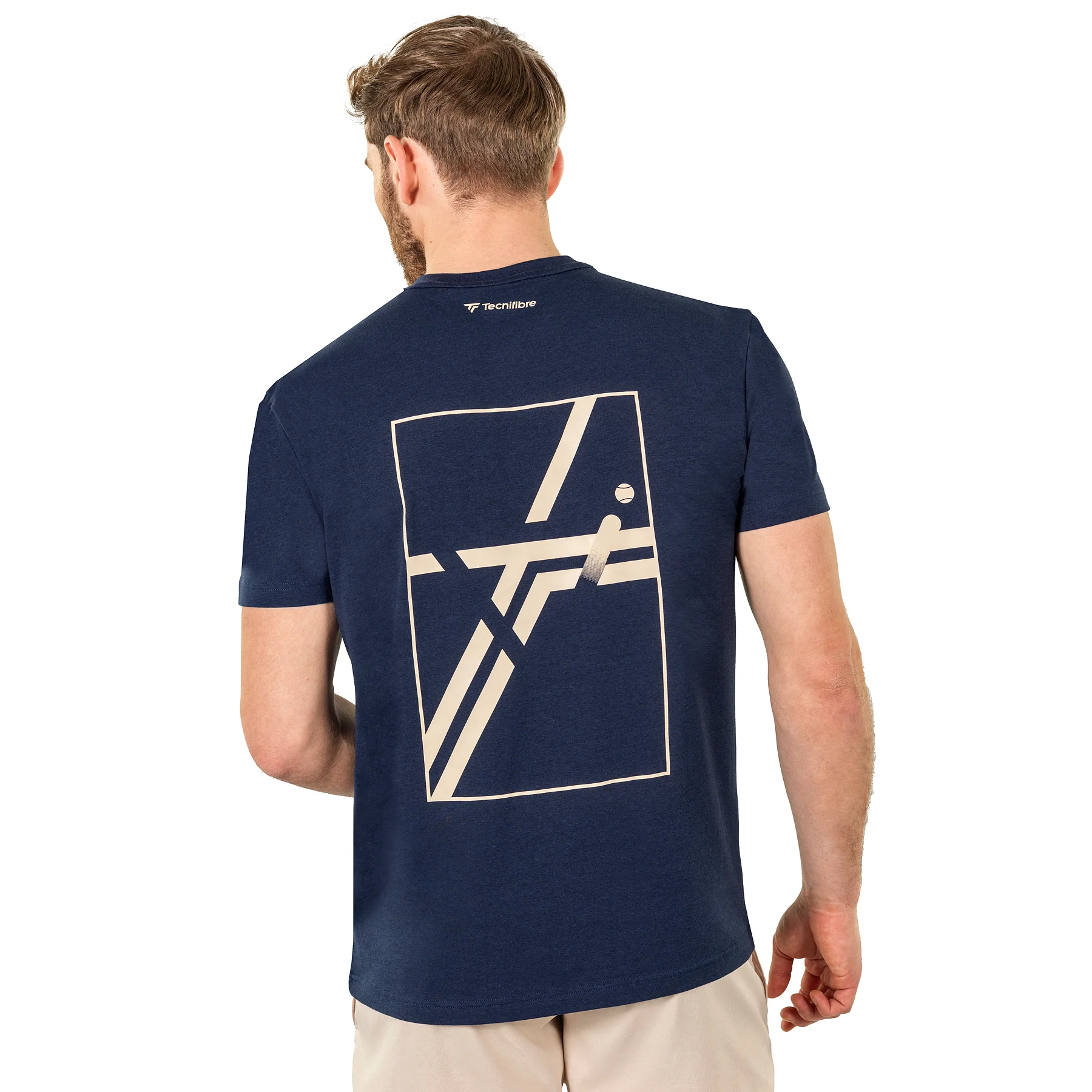 T-shirt Graphic Tee Homme Marine - Image 5