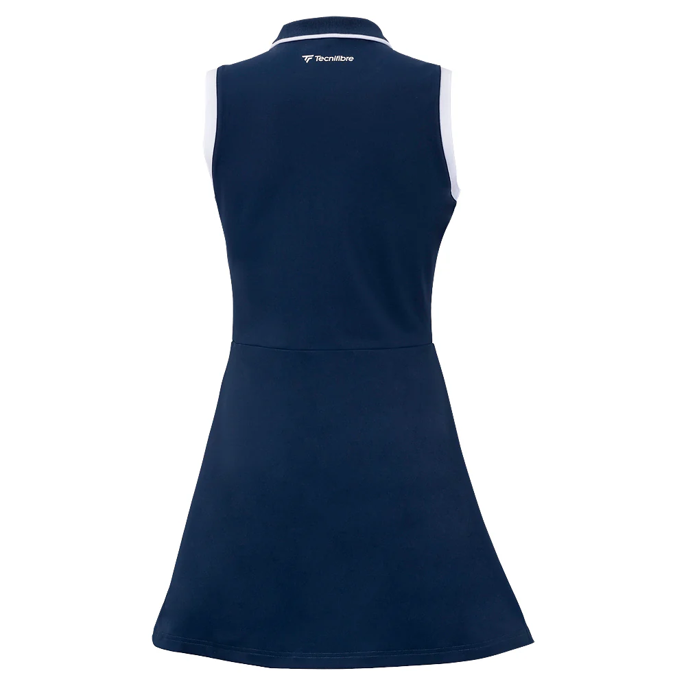 ROBE TECH DRESS STRETCH MARINE FEMME - Image 3