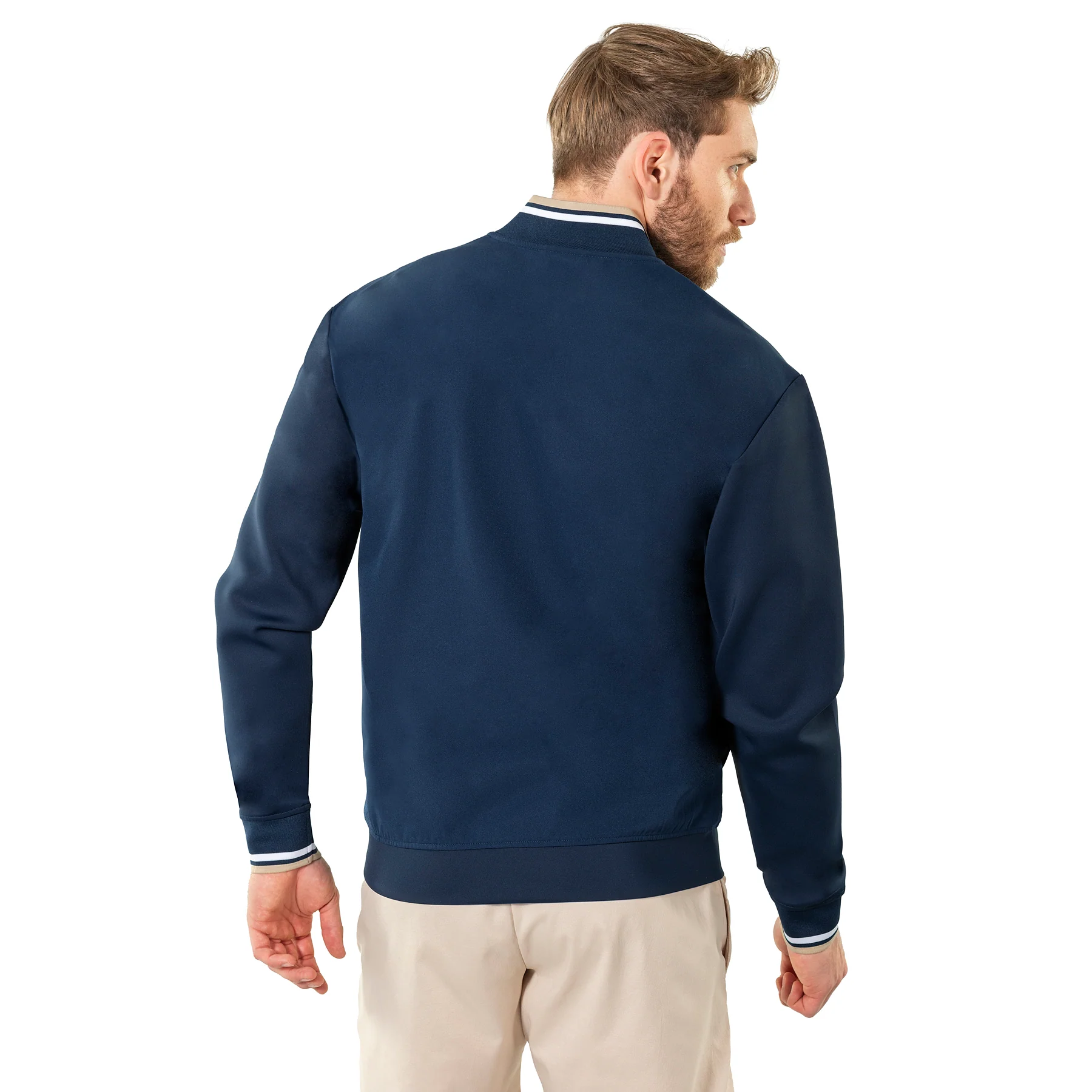 Veste Tech Bomber Homme Marine - Image 6