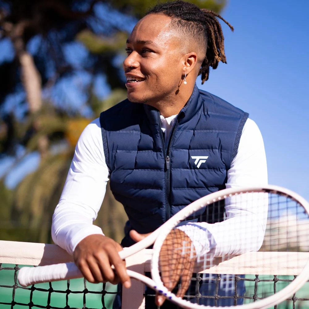 VESTE TECH SLEEVELESS UNISEXE MARINE HOMME - Image 4